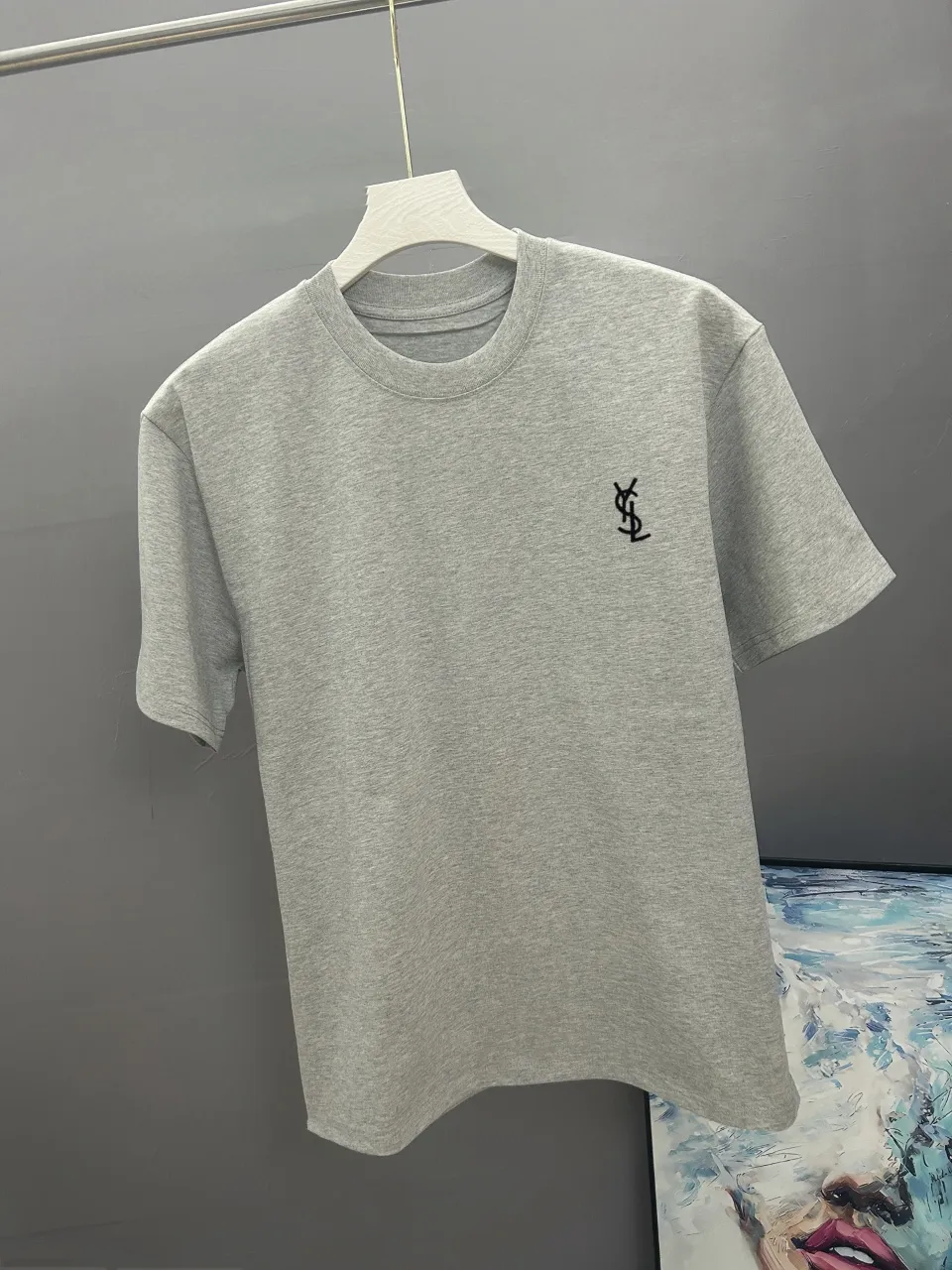 YSL 2025 Classic T 280 ， Breathable ， ， ！ Same Style ：White Black Gray -Size：S M L Xl